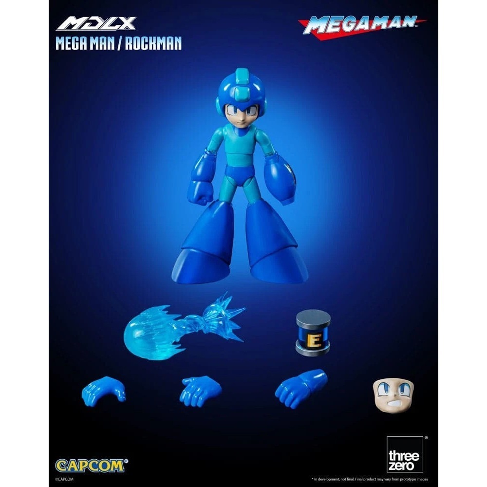 Megaman 4 Inch Action Figure MDLX - Mega Man - Picture 2 of 10